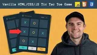 Let's build a Vanilla HTML/CSS/JS Tic Tac Toe game!