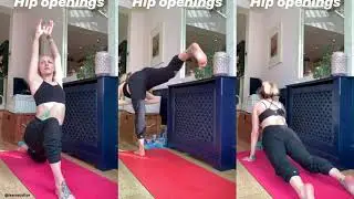 Fearne Cotton @feet home workout