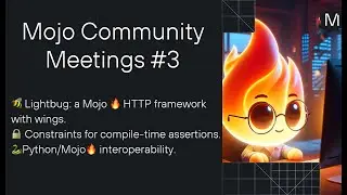 Mojo Community Meeting #3