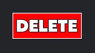 How To DELETE A Discord Server #Shorts