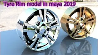 Tyer rim model maya part 1