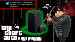 Gru Theft Auto Anti Piracy Screen: GRU TURNS MY PS4 INTO AN XBOX!!!!!