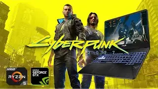 Cyberpunk 2077 on ASUS TUF FX505DT | Ryzen 5 3550H | GTX 1650 | 8GB DDR4