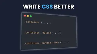 😲🚨 How to write CSS classes the CORRECT WAY!