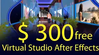 Free Virtual Studio After Effects TV Studio DS9