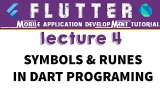 Dart programming tutorial | dart and symbols Lec#4| Urdu/Hindi tutorial