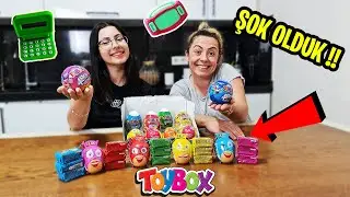 BİR SÜRÜ TOYBOX KUTUSU AÇTIK !  ŞOK OLDUK ! HESAP MAKİNESİ VE SES KAYIT CİHAZI | EYLÜL LAL