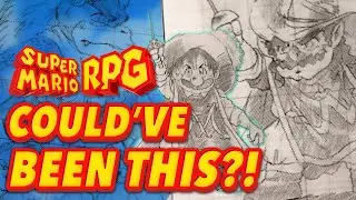 Mario Almost Had a SWORD?! (Super Mario RPG Concept Art)