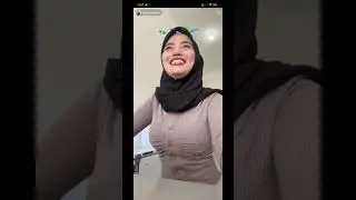 Live Hot Bella Moza hijab tobrut jaulan jus, makin kalem bikin sange