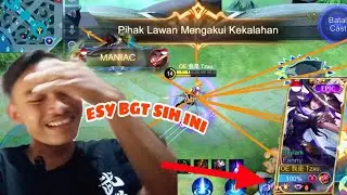 SEREM!! Fanny hajar semua musuh Habis²an || Mobile legends