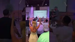 Garrett and Kate Serban lead worship for us @FreedomHouse and what a time it was to honor Jesus.