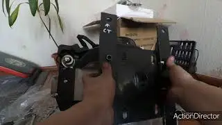 Установка станины (рессоры,опора)от бурана на двигатель лифан КР460Е (20сил)