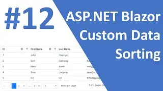 ASP.NET Core Blazor | Custom Data Sorting