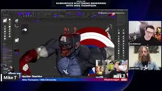 ZBrush 2023 Presentation: Subsurface Scattering with Mike Thompson