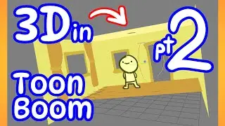 Building 3D Sets and Rooms in Toon Boom Harmony