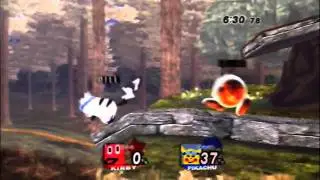 Brawl- : Masta(Kirby) Vs Dill(Pikachu)