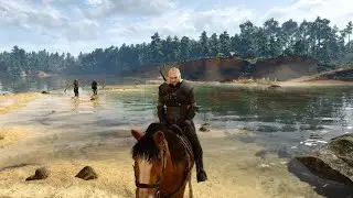 Many players missed loot in this lake - Witcher 3 next gen