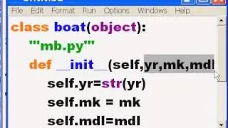 Python Class Constructor (oops)