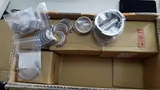 Получили запчасти двигателя KUBOTA.