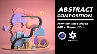 Abstract Composition Cinema 4D Part 6