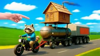 Я ПОСТРОИЛ ГРУЗОВОЙ МОТО ДОМ И ВЫЖИВАЮ В НЕМ The Long Drive