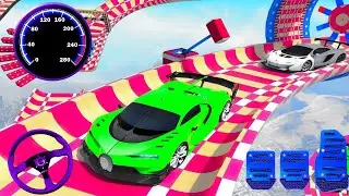 GT Impossible Sport Car Racing - Mega Ramp Car Stunt Master Simulator - Android GamePlay