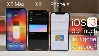 3D Touch is not fixed in iOS 13...Yet