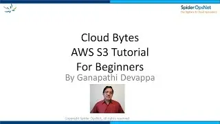 Amazon AWS S3 tutorial for beginners