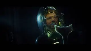 Прометей (2012) Нападение инопланетной твари / смерть Файфилда и Милбёрна