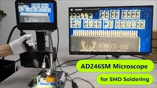 Microscope for SMD Soldering & Biological Observations || Andonstar AD246SM