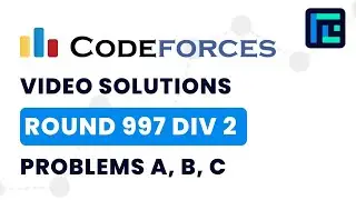 Codeforces Round 997 (Div 2) | Video Solutions - A to C | by Soumojit Chatterjee | TLE Eliminators