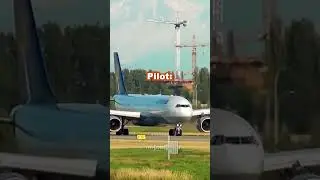 Pilot Fixing Plane On Taxiway 🤣