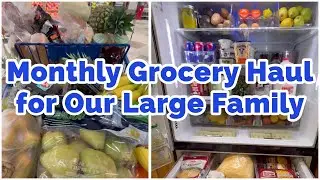 LARGE FAMiLY GROCERY HAUL 🛒😉