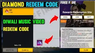 DIWALI SPECIAL DIAMOND REDEEM CODE FREE FIRE|| FREE FIRE NEW REDEEM CODE||DIWALI SPECIAL REDEEM CODE