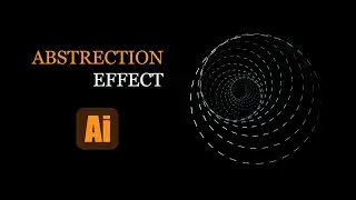 Abstraction effect in illustrator | tutorial | FH graphic