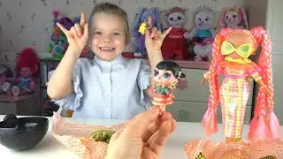 Мега Яркие Неоновые куклы Л.О.Л Неон Dolls L.O.L Neonlicious Lights Glitter Doll Неоновые огни 6+