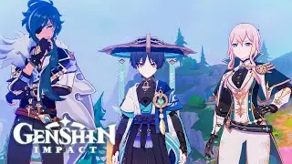 KAEYA & JEAN in Simulanka Cutscene Genshin Impact