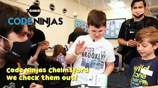 The Grand Opening of Code Ninjas Chelmsford - we go and check it out!
