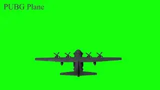 Pubg plane green screen effect/ pubg plane flying green screen video