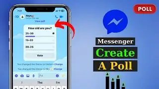 How To Create A Poll on Facebook Messenger | Take Vote Poll on Messenger Group