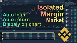 How to Trade Binance Isolated Margin. Auto loan and auto return every hour. Position on the chart.