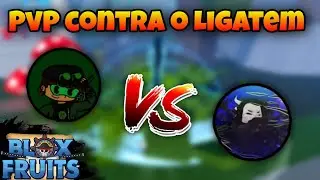 Indo um pvp contra o Ligatem! - bloxfruits