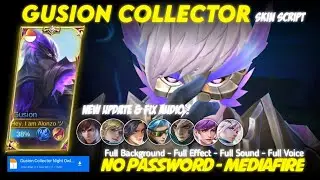 New Gusion Collector Night Owl Revamp Fixed Audio Skin Script No Password Mediafire Full Effect