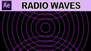 Radio Waves Effect - Adobe After Effects Tutorial