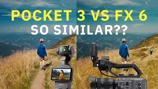 Sony FX6 vs DJI Pocket 3 - Best Settings And Correct Color Grading For Cinematic Results