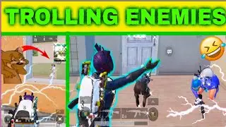 TROLLING ENEMIES || SOLO VS SQUAD || IQOO 7 GAMEPLAY || FUNNY VIDEO ||