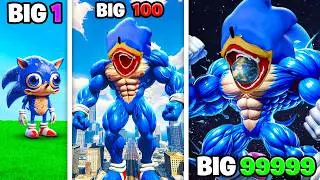 Growing BIGGEST SHIN SONIC EVER In GTA 5!