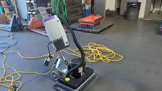 Advance Nilfisk FM810 XP Orbital Floor Machine Scrubber with Proteam Vacuum 120V