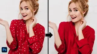 How to remove patterns from clothes in Photoshop | Photoshop tutorial