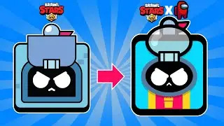 New Pins | Brawl Stars x Among Us